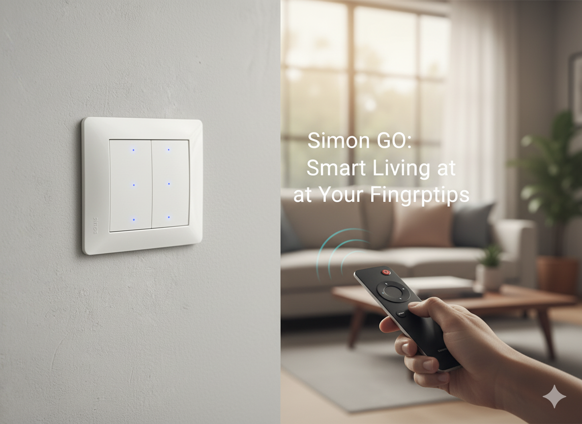 Inteligentny dom pod kontrolą – jak Simon GO zapewnia bezpieczeństwo i wygodę?